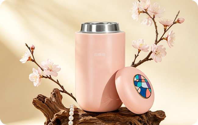 思乐得新品上市，乐韵杯一揽东方雅韵，杯藏岁岁温软