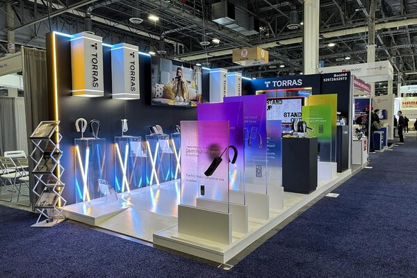 TORRAS Exhibits Innovative Tech Gadgets at CES 2023, Making Everyday Life a Breeze