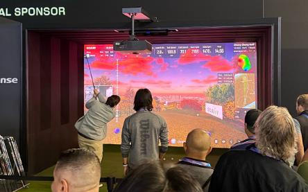 The world's largest technology event, CES, saw the debut of a Chinese golf technology brand.