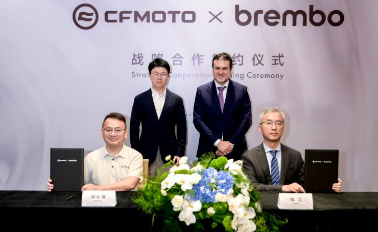 春风动力与布雷博达成长期战略合作 加速夯实中国摩托车品牌全球市场布局