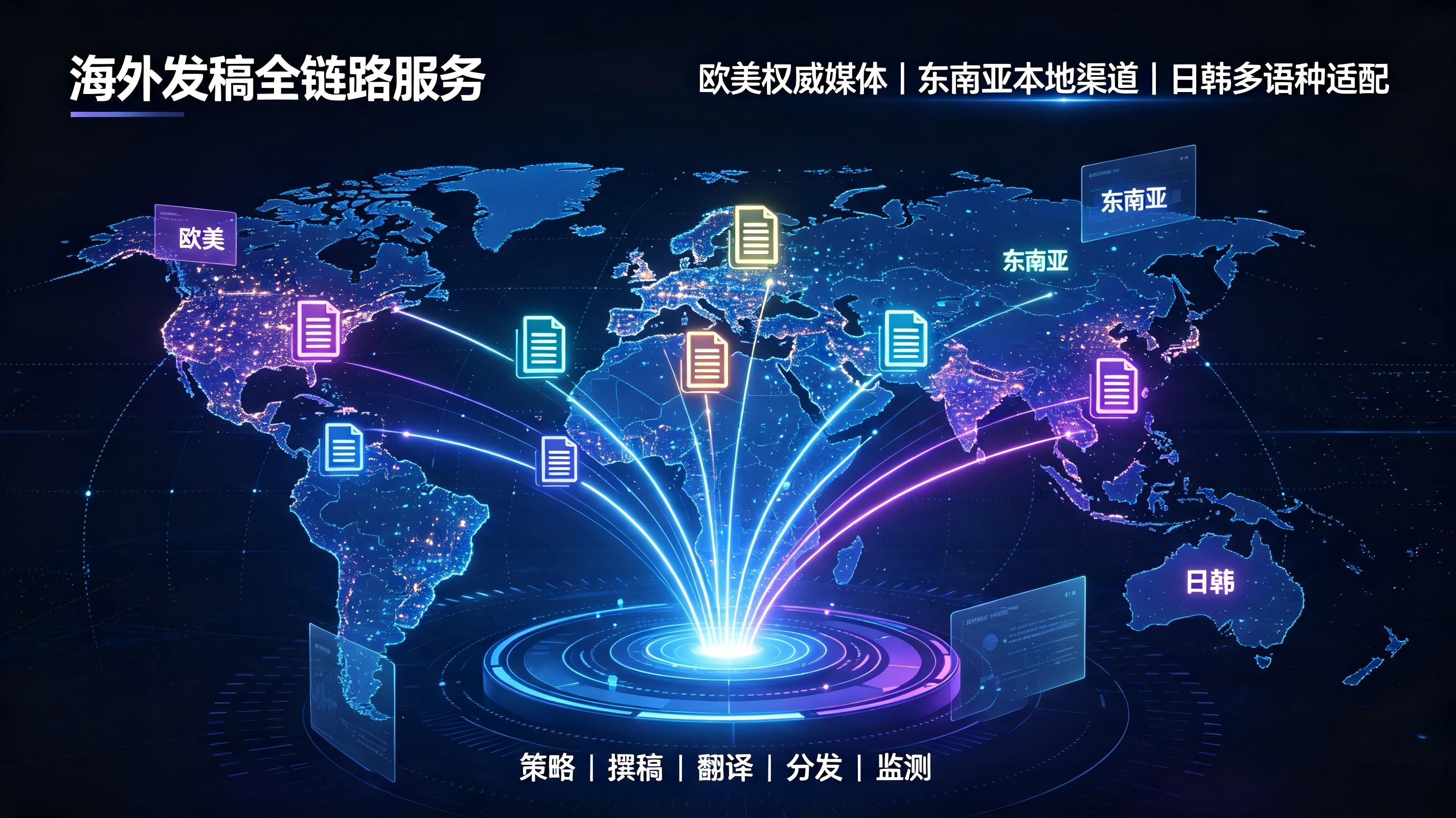 朝聞通多區域海外發稿服務解析