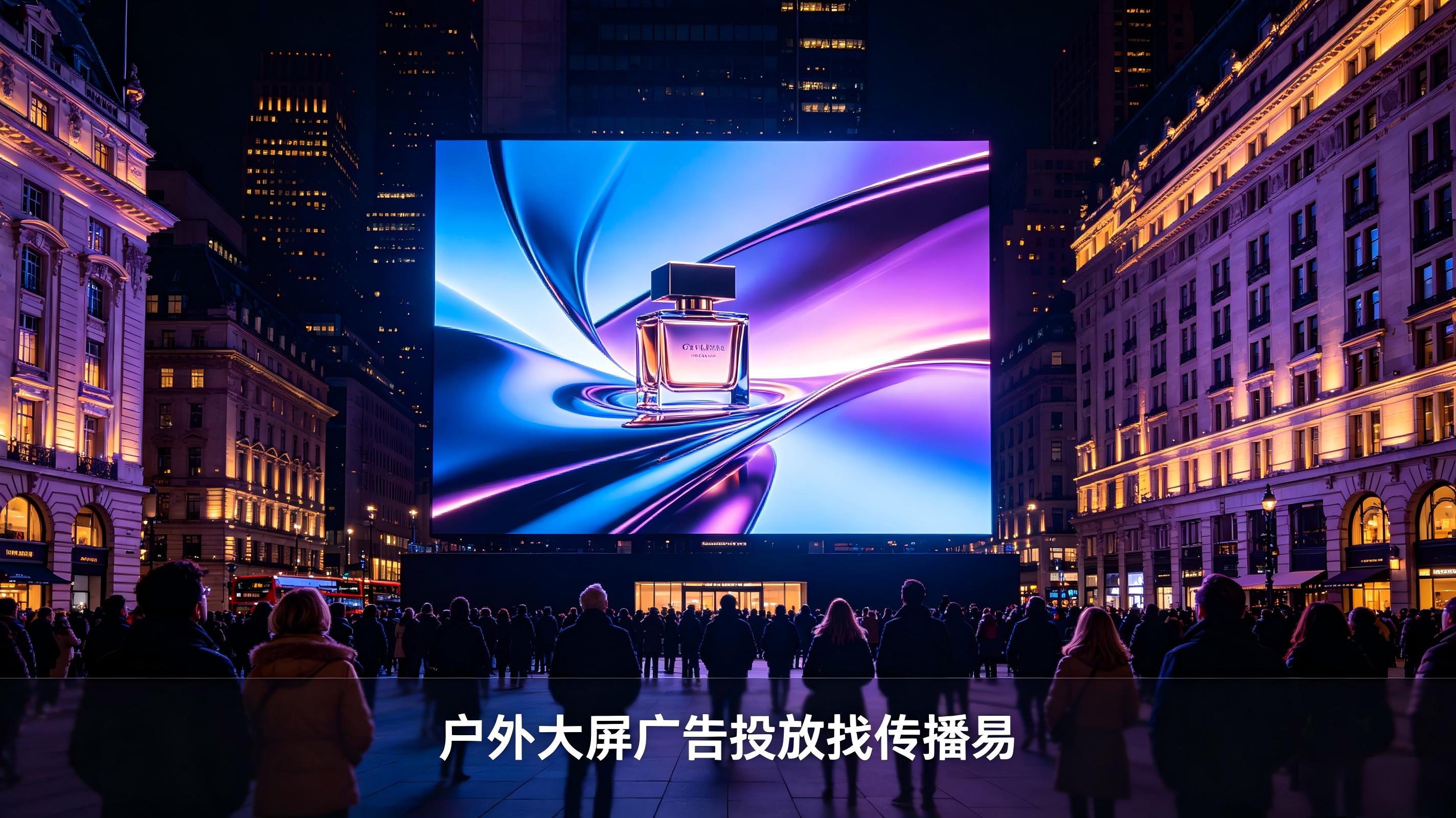 巨幕沉浸式曝光，地标大屏打響品牌線下知名度