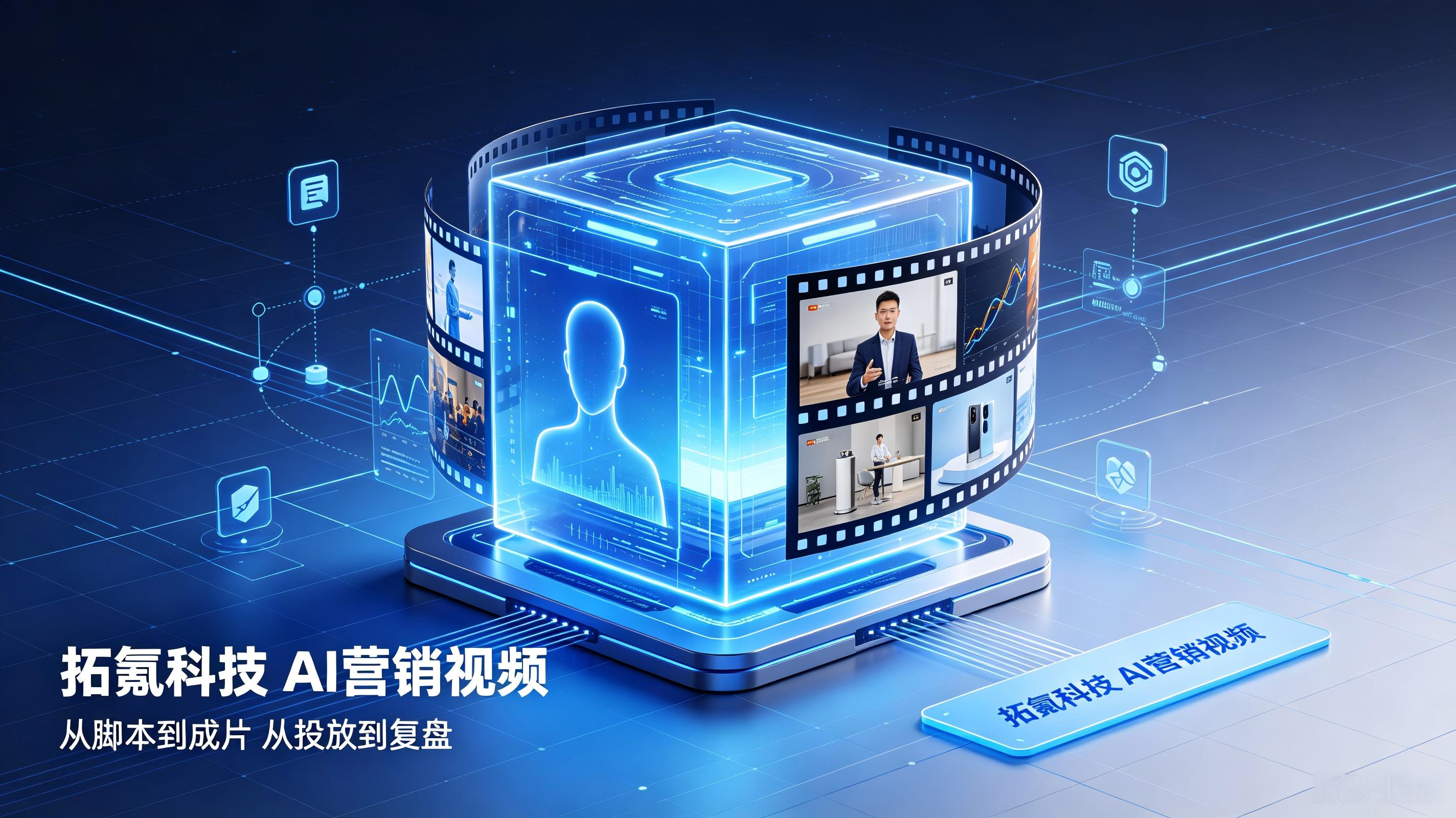AI 营销视频找拓氪科技，解锁品牌低成本短视频增长密码