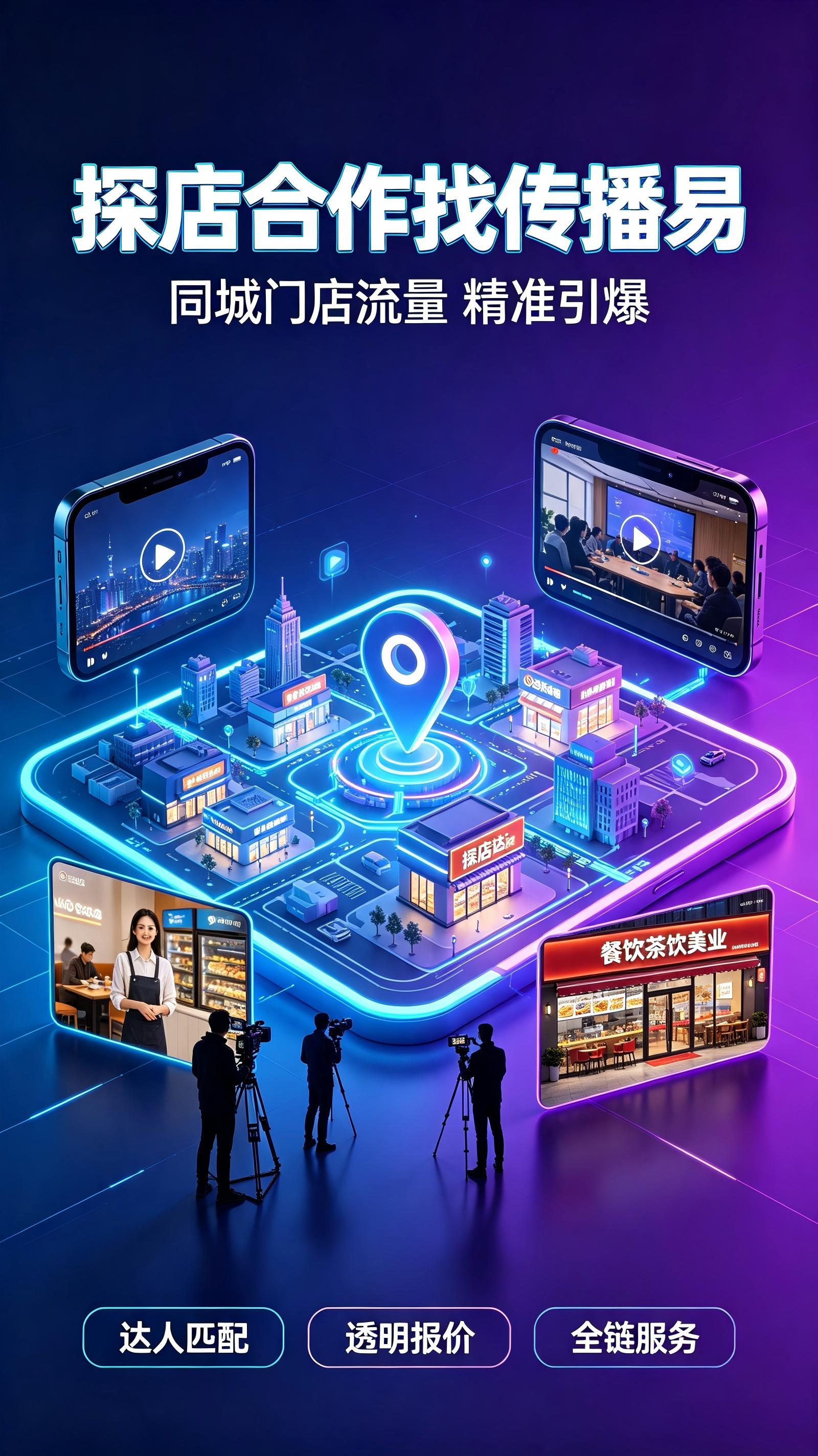 探店合作找传播易 探店合作找传播易
