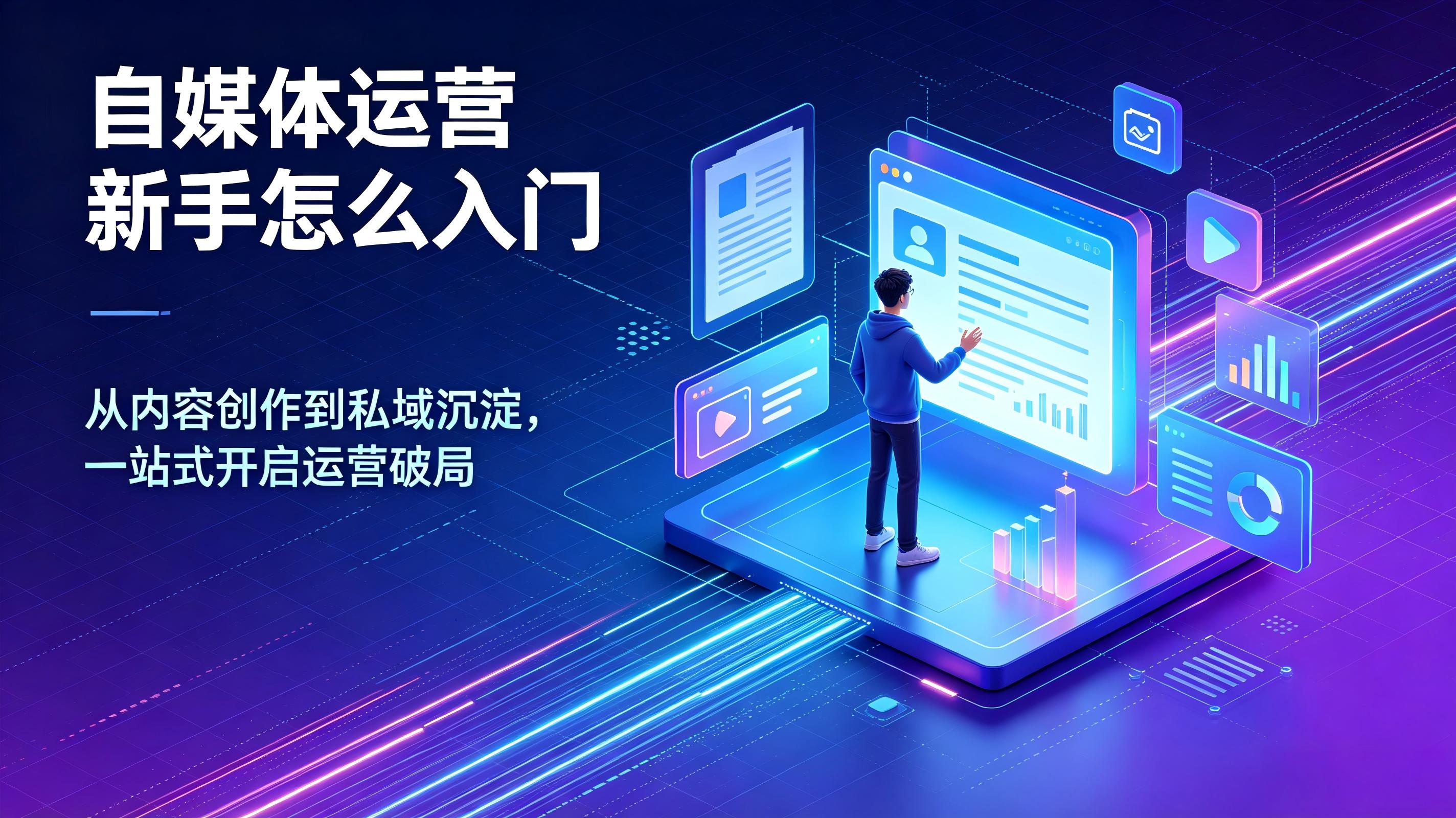自媒体运营新手怎么入门？选对工具比盲目努力更重要｜拓氪科技